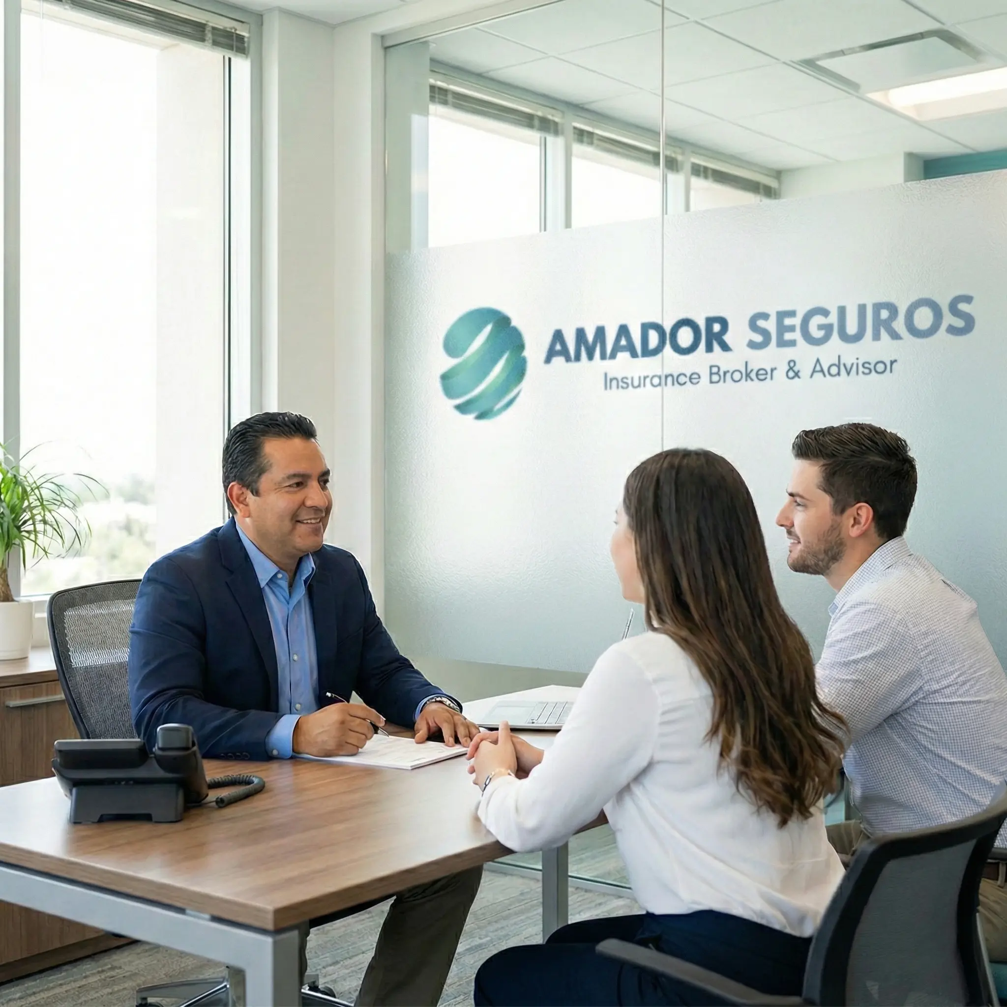 Equipo de Amador Seguros - Tu aliado en protección y tranquilidad